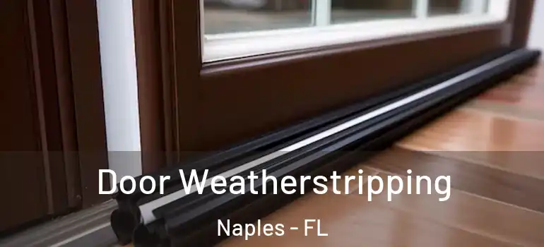  Door Weatherstripping Naples - FL