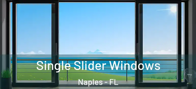  Single Slider Windows Naples - FL