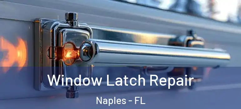  Window Latch Repair Naples - FL
